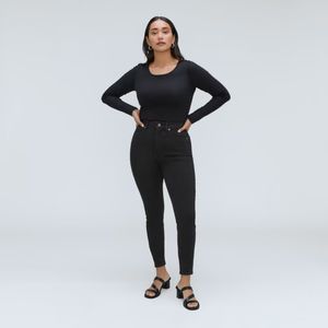 NWT Everlane Jeans/ The Curvy Way-High® Skinny‎ CROP Jean Size 28 Eco-Friendly*